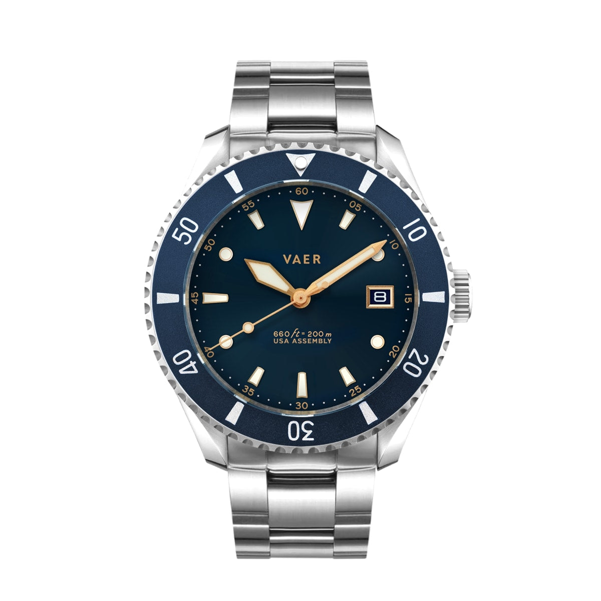 D4 Meridian - Navy USA Solar 42mm