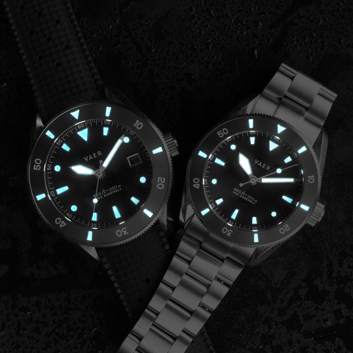 D4 Meridian - Black Matte USA Solar 42mm