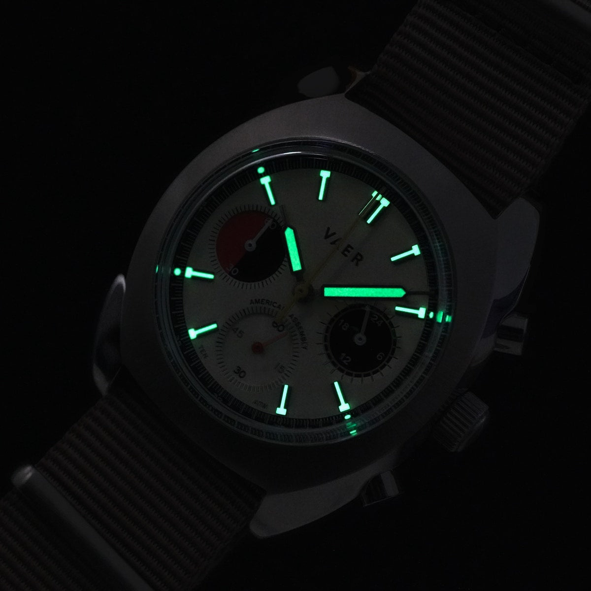 R1 USA Racing Chronograph - Black 38mm