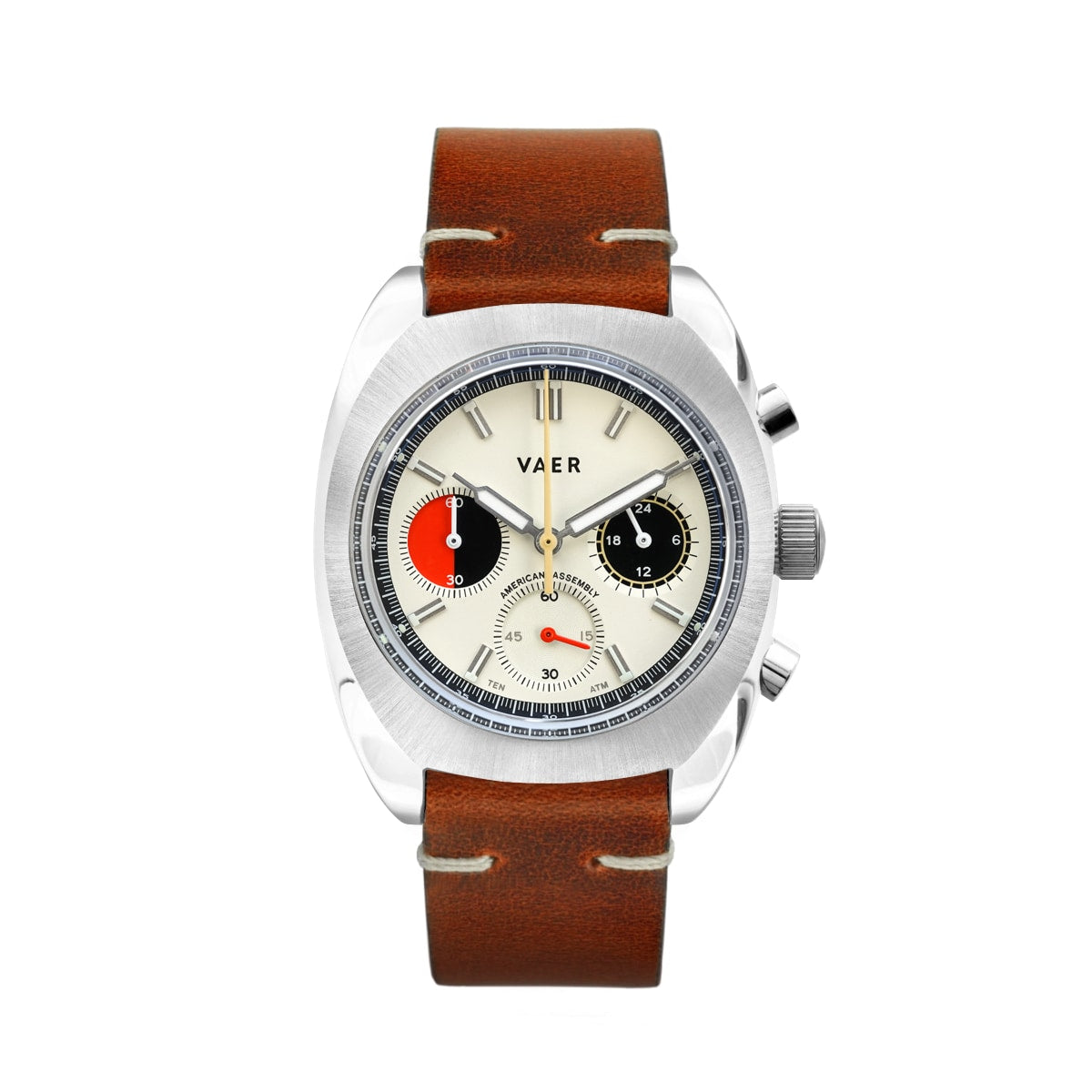 R1 USA Racing Chronograph - Cream 38mm
