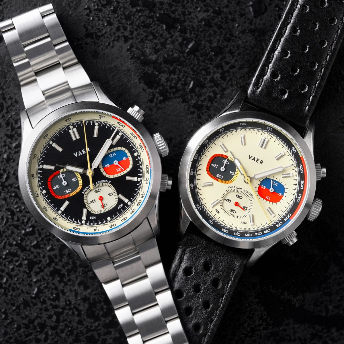 R1 USA Rally Chronograph - Cream 40mm